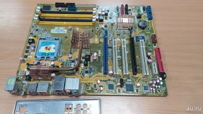 Лот: 17371625. Фото: 1. Материнская плата 775 ASUS P5K... Материнские платы