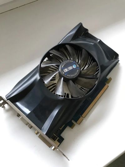 Лот: 12259723. Фото: 1. Видеокарта GeForce GTX550Ti (512Mb... Видеокарты