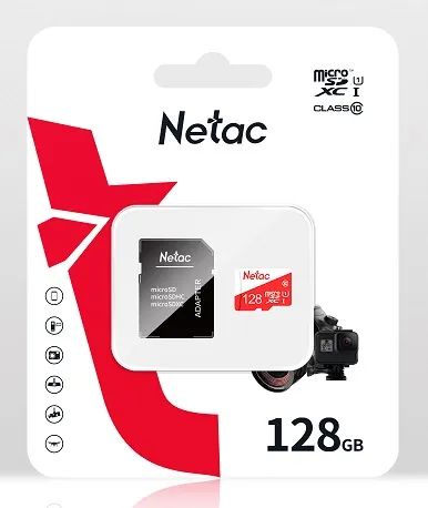 Лот: 23537618. Фото: 1. Карта памяти microSDXC Netac P500... Карты памяти