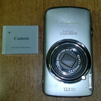 Лот: 11259301. Фото: 1. Canon ixus 200IS на запчасти или... Цифровые компактные