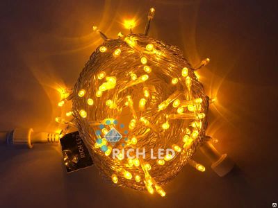 Лот: 15054043. Фото: 1. Светодиодная гирлянда Rich LED... Гирлянды, шарики, новогодние аксессуары