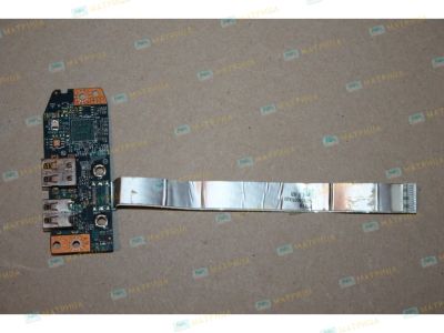 Лот: 8860771. Фото: 1. Плата USB разъемов для ноутбука... Платы расширения, контроллеры, доп. порты