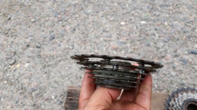 Лот: 13957280. Фото: 1. Трещётка shimano 6 скоростей... Запчасти