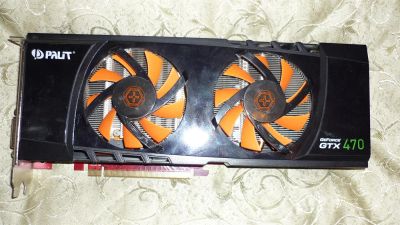 Лот: 3224901. Фото: 1. Видеокарта Palit GeForce GTX 470... Видеокарты