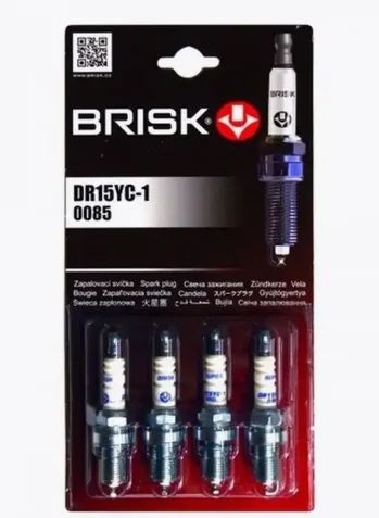 Лот: 21766419. Фото: 1. Свеча Brisk Super-r DR15YC &quot... Расходные материалы