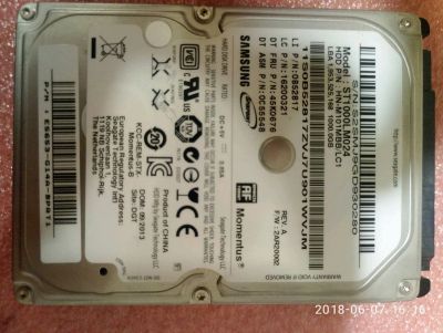 Лот: 11632083. Фото: 1. Жесткий диск samsung st1000lm024... Жёсткие диски (HDD)