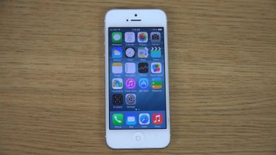 Лот: 7842114. Фото: 1. iPhone 5 16gb белый. С рубля. Смартфоны