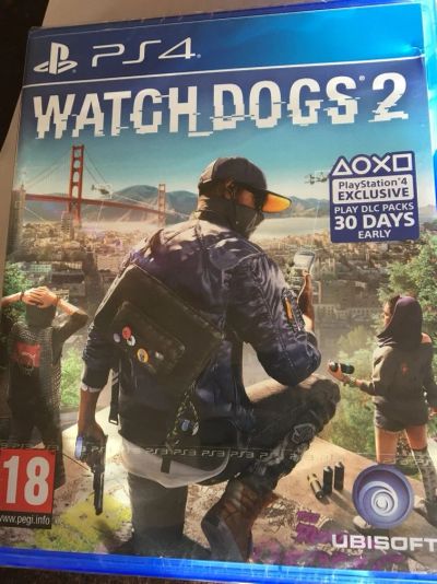 Лот: 9184323. Фото: 1. Watch Dogs 2 Playstation 4 (Blue... Игры для консолей