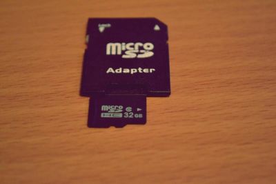 Лот: 4009070. Фото: 1. Флешка Micro SD (SDHC) 32 GB. Карты памяти