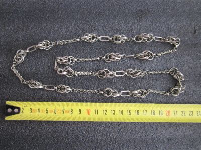 Лот: 24890717. Фото: 1. Цепочка "серебрянный переплёт... Цепочки