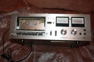 Лот: 5062987. Фото: 1. Винтажная кассетная дека Pioneer... Кассетные деки, магнитофоны