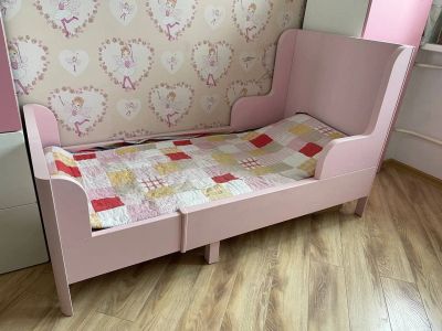 Лот: 17815906. Фото: 1. Детская кровать IKEA Busunge. Детские кровати и кроватки