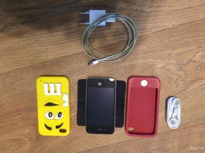 Лот: 8793228. Фото: 1. iPhone 4S 16 гб Black. Смартфоны