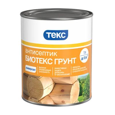 Лот: 5449271. Фото: 1. ТЕКС Антисептик биоТЕКС ГРУНТ... Краски, лаки, растворитель