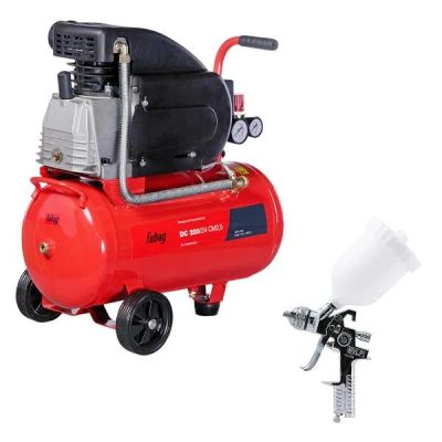Лот: 24632813. Фото: 1. Компрессор Fubag DC 320/24 CM2... Пневмоинструмент