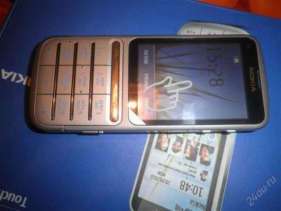 Лот: 972720. Фото: 1. Nokia c3-01 на гарантии еще 8... Кнопочные мобильные телефоны