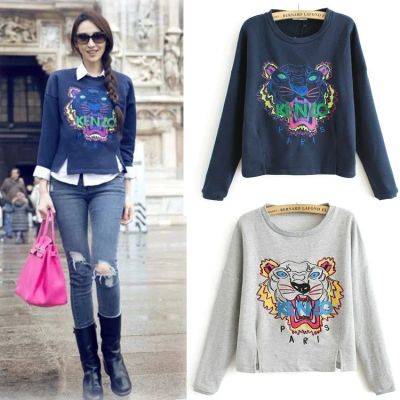 Лот: 3317298. Фото: 1. модная толстовка Kenzo. Свитеры, толстовки, худи
