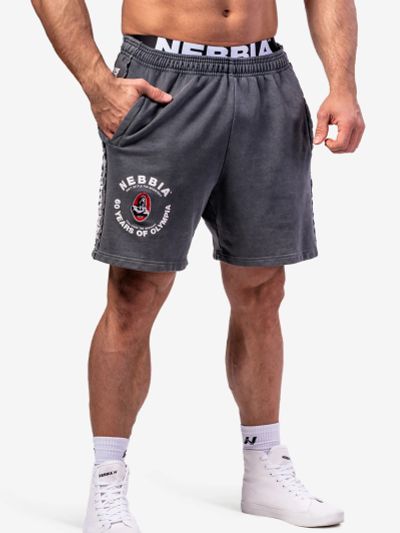 Лот: 25625312. Фото: 1. Шорты спортивные NEBBIA Washed... Другое (спортивная одежда)