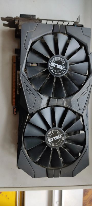 Лот: 18028033. Фото: 1. RX 470 Asus Strix. Видеокарты
