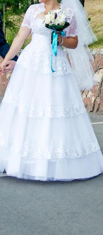 Лот: 7514861. Фото: 1. свадебное платье. Свадебные платья