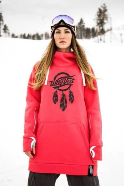Лот: 12490675. Фото: 1. Худи WildVest Dreamcatcher Coralneon... Зимняя спортивная одежда