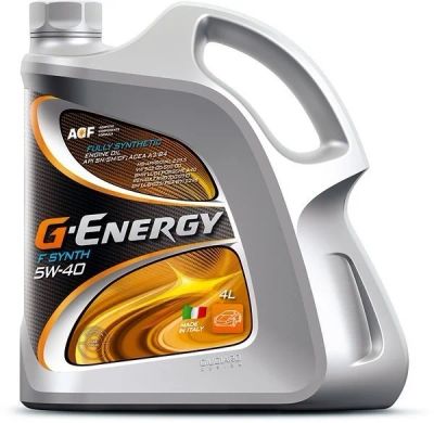 Лот: 21039200. Фото: 1. G-Energy F Synth 5W40 SN/CF (4л... Масла, жидкости