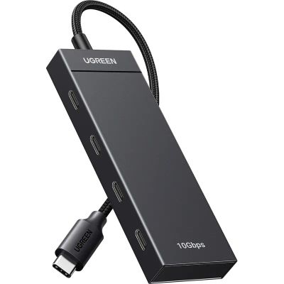 Лот: 24980384. Фото: 1. USB-хаб UGREEN CM806 (35584) USB-C... USB хабы