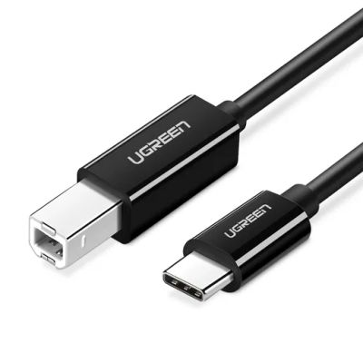 Лот: 21636694. Фото: 1. Кабель UGREEN USB-C to USB-B 2... Лазерные принтеры