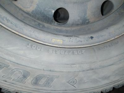 Лот: 15057489. Фото: 1. Зимние шины dunlop. Шины на дисках