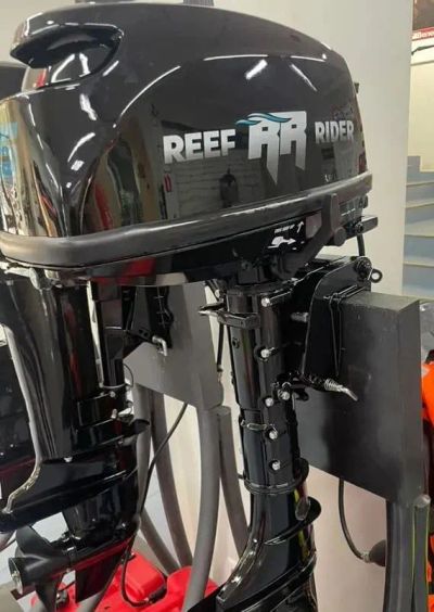 Лот: 25209065. Фото: 1. 2х-тактный лодочный мотор REEF... Лодочные моторы