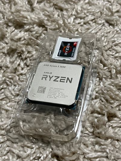 Лот: 19679940. Фото: 1. Процессор Ryzen 5 3600 OEM (новый... Процессоры