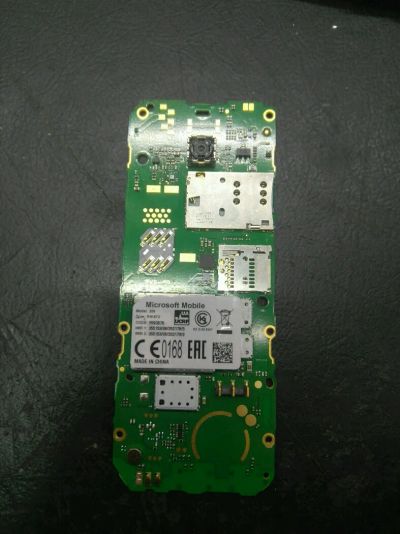 Лот: 11920947. Фото: 1. Основная плата Nokia 206. Микросхемы и платы