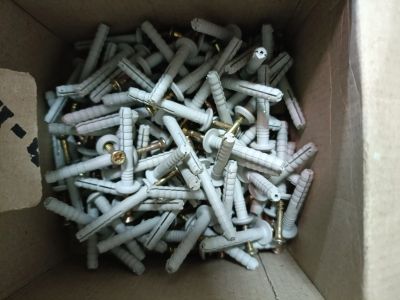 Лот: 22985755. Фото: 1. Дюбель гвоздь 6 на 40 много. Крепёж