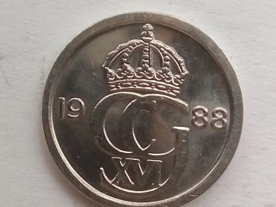 Лот: 15029403. Фото: 1. Монета Швеции, 10 эре 5. Европа