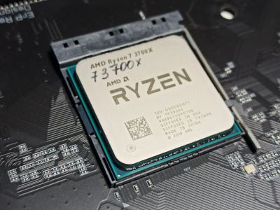 Лот: 17487993. Фото: 1. Процессор AMD Ryzen 7 3700X OEM. Процессоры