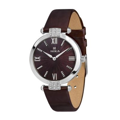 Лот: 23845753. Фото: 1. Серебряные женские часы НИКА Slimline... Оригинальные наручные часы
