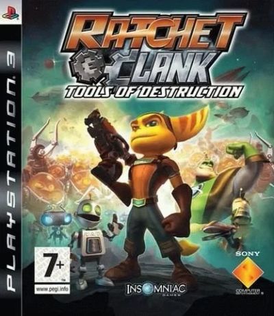 Лот: 15147077. Фото: 1. Ratchet & Clank tools Of Destruction... Игры для консолей