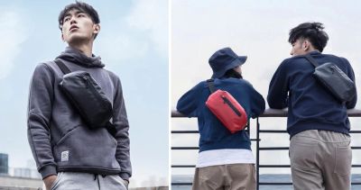 Лот: 15943236. Фото: 1. Сумка на пояс Xiaomi 90 points... Сумки