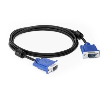 Лот: 14584049. Фото: 1. Кабель 1.8м VGA-VGA новый, толстый... Шлейфы, кабели, переходники