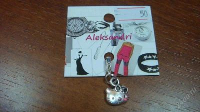 Лот: 1277744. Фото: 1. Подвеска для браслетов Hello kitty. Бижутерия ручной работы