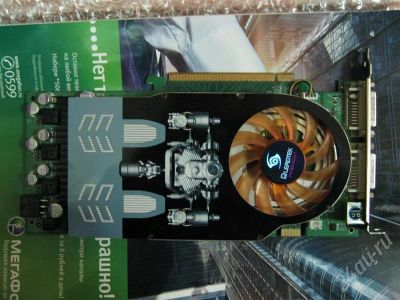 Лот: 688422. Фото: 1. LEADTEK Winfast PX9800GT 512MB. Видеокарты