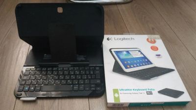 Лот: 16346104. Фото: 1. Logitech Ultrathin Keybord Folio... Корпуса, клавиатуры, кнопки