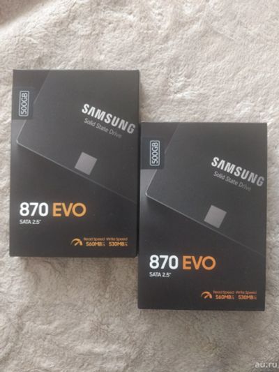 Лот: 17524870. Фото: 1. Накопитель SSD Samsung 870 EVO... SSD-накопители