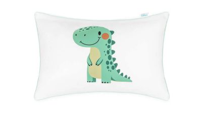 Лот: 24593664. Фото: 1. Детская подушка Askona Kids Дино. Одеяла, подушки