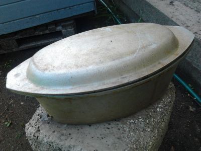 Лот: 4446403. Фото: 1. Жаровня-утятница. Жаровни, казаны