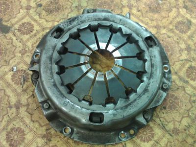 Лот: 4002228. Фото: 1. Корзина сцепления toyota 4e-fe... Трансмиссия