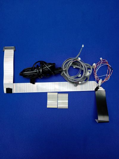 Лот: 24791300. Фото: 1. LVDS + Кабель питания 2pin Комплект... Запчасти для телевизоров, видеотехники, аудиотехники