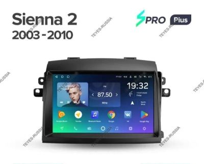 Лот: 20831484. Фото: 1. Магнитола Teyes SPro Plus Toyota... Автомагнитолы