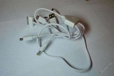 Лот: 1790137. Фото: 1. многоцелевой зарядный провод USB... Зарядные устройства, блоки питания, адаптеры сетевые для смартфонов