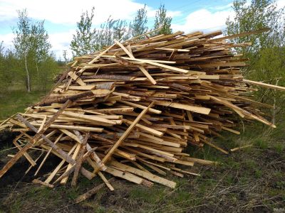 Лот: 13820009. Фото: 1. Горбыль, обрезки, рейка - отходы... Другие (дрова, топливо)